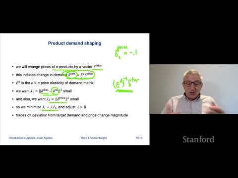 Stanford ENGR108 Introduction to Applied Linear Algebra | 2020 | Lecture 1 Introduction