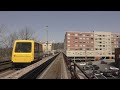 Riding the PRT at WVU- Northbound (End to End)