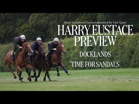 Harry Eustace eyes more success with Docklands & Time For Sandals at Qatar Goodwood Festival 🏇