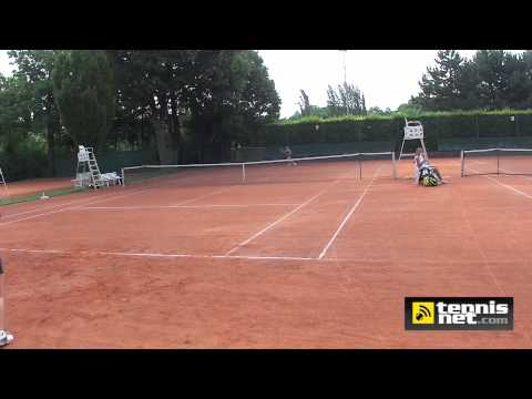 Österreichische U18-Meisterschaften 2011, Patricia Haas gegen Isabella Fletschberger