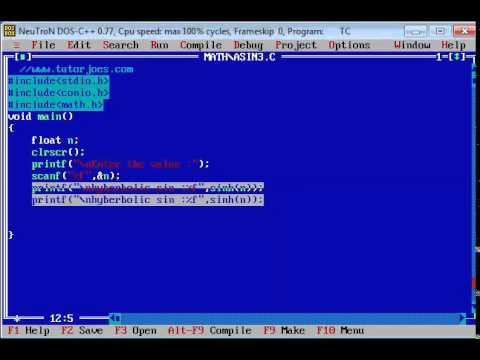 Basic Program In C In Tamil
