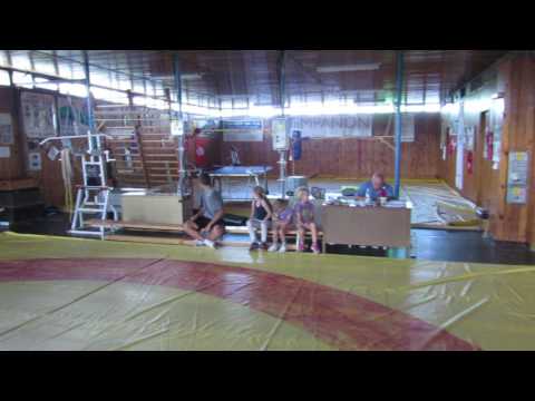 KVSE birkózó edzőtábor 2017 futás időre 5