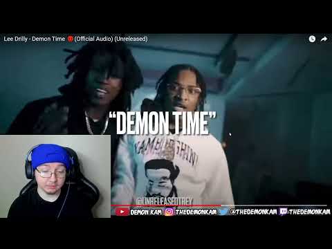 Demon Kam Reacts to Lee Drilly - Demon Time 😈(Official Audio) (Unreleased)