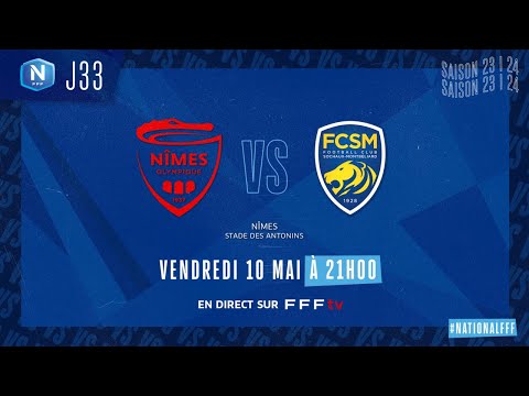 J33 I Nîmes Olympique  –  FC Sochaux Montbéliard (4-2) le résumé | National FFF 2023-2024