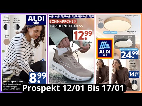 ALDI SÜD Prospekt der Woche | Angebote ab 12/01/2026 BIS 17/01/2026  Rabatt Deals DE #katalog #aldi