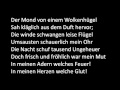 Willkommen und Abschied - J. W. Goethe (Text ...