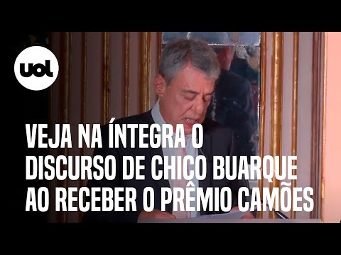 Chico Buarque alfineta Bolsonaro ao receber prêmio Camões em Portugal; veja discurso na íntegra