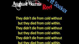 August Burns Red - Your Little Suburbia is in Ruins With Lyrics