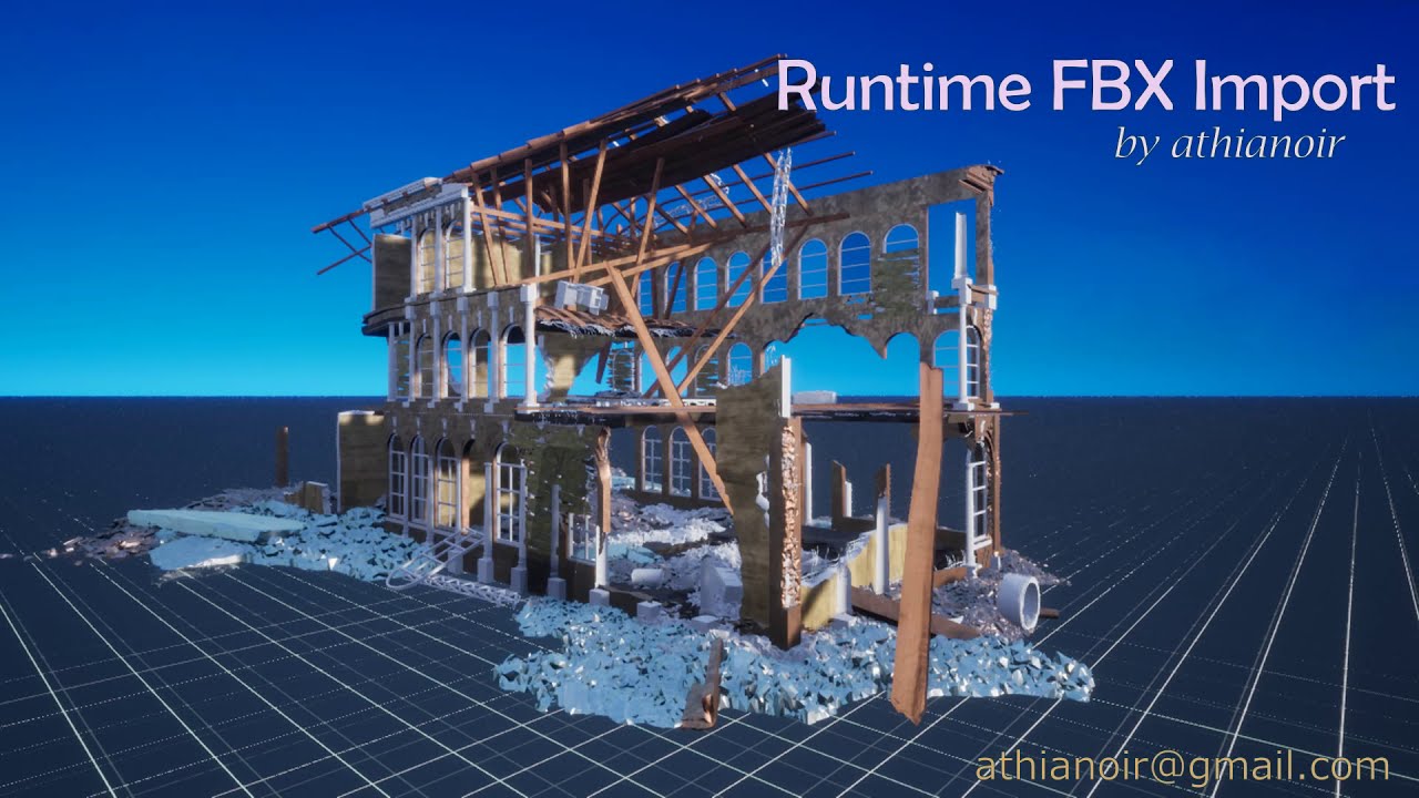 Runtime FBX Import for Unreal Engine
