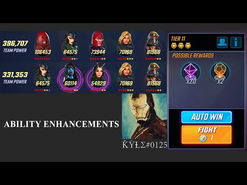 Challenge: Ability Enhancements •Tier 11 •3 Stars