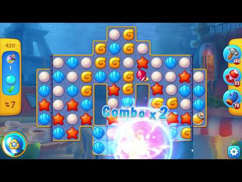 Fishdom 4211 Level - NO BooSTERS