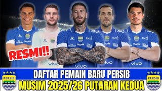 Download lagu NGERI 🔥 DAFTAR PEMAIN BARU PERSIB DIPUTARAN KEDUA‼️BERITA PERSIB HARI INI | INFO PERSIB HARI INI mp3