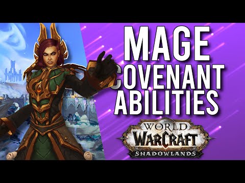Mage ALL COVENANT Abilities In Shadowlands! - WoW: Shadowlands Alpha
