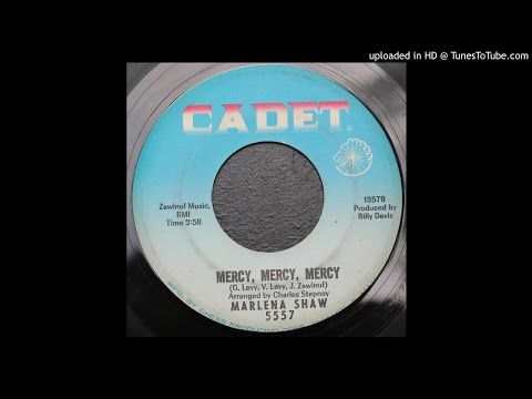 Marlena Shaw - Mercy, Mercy, Mercy - 1967 Soul Music