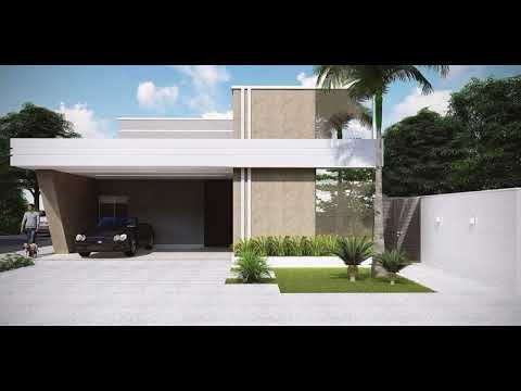 Lindas Fachadas de Casas Térreas Modernas e Contemporâneas - Amazing  Contemporary House Facade