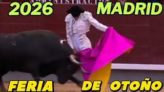 CORRIDA DE TOROS HÉCTOR GUTIÉRREZ, AARÓN PALACIO CAPOTE//MADRID LAS VENTAS FERIA
