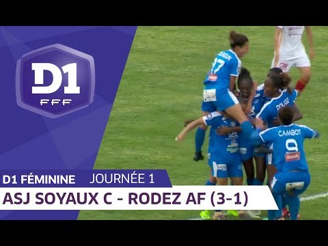 J1 : ASJ Soyaux Charente - Rodez AF (3-1) / D1 Féminine