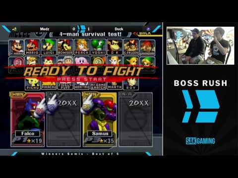 Boss Rush: Duck Winners Semis - Medz (Falco/Fox) vs Duck (Samus)