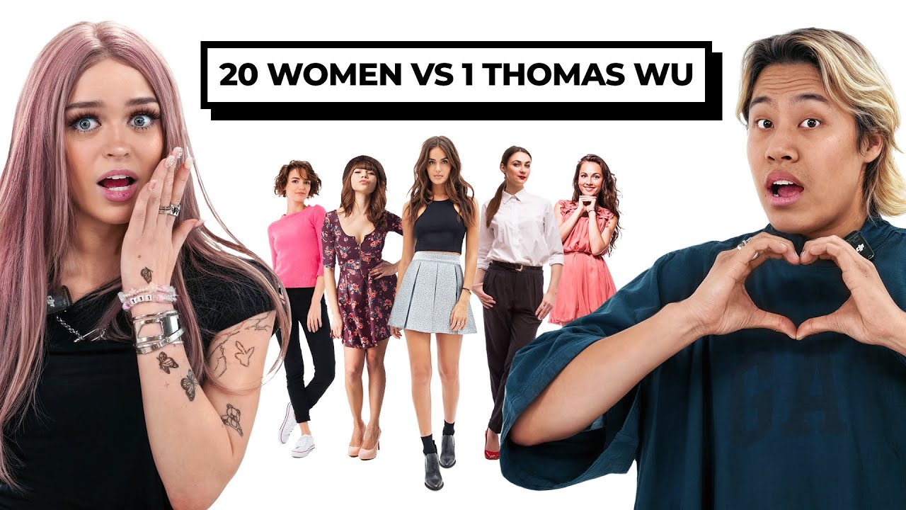 20 WOMEN VS 1 Thomas Wu ( Found girlfriend?‼️) - YouTube