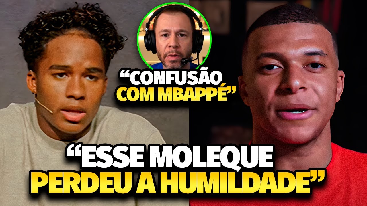OLHA A POLÊMICA SOBRE ENDRICK BOBBY E MBAPPÉ