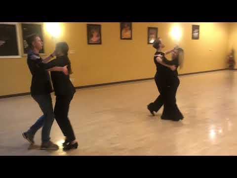 American Smooth Slow Foxtrot Social Bronze level Routine