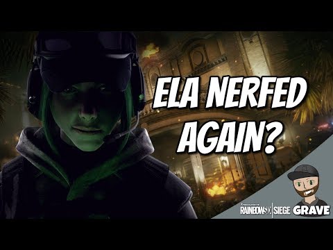 Ela Nerfed Again! Rainbow Six Siege | PS4 Gameplay