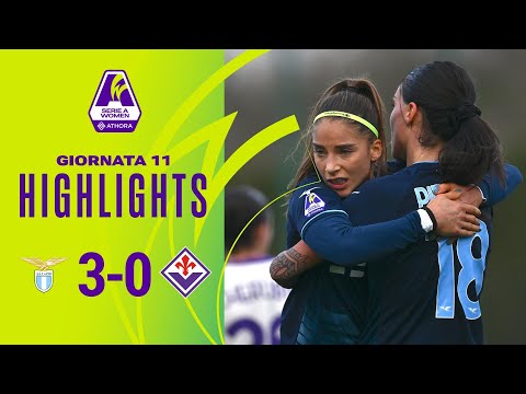 Lazio-Fiorentina 3-0 | Goldoni e Piemonte trascinano le biancocelesti | #SerieAWomenAthora