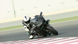 Kawasaki Ninja H2 and H2R review | Track test
