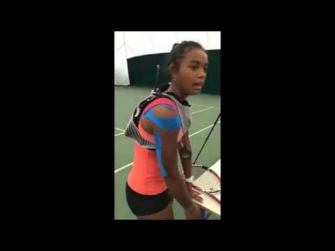 Tessah Andrianjafitrimo Entrainement INSEP Paris Avril 2014