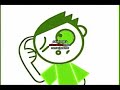 PBS Kids Dash Logo In Green Chorded In Diamond Major