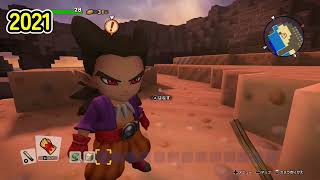 【声変わり】#2 DQB2の歴代実況 同じシーンを比較してみた　ドラゴンクエストビルダーズ2【ネタバレあり】