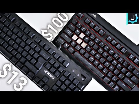 $13 Keyboard VS. $100 Keyboard