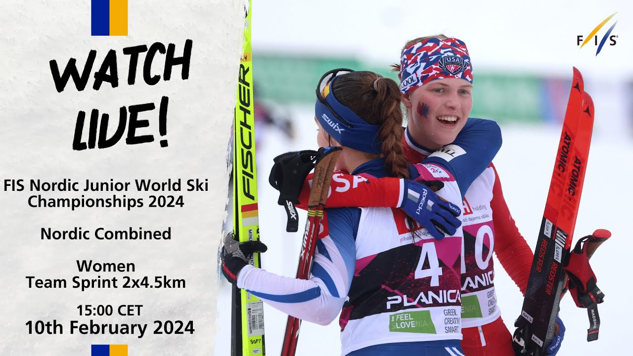 LIVE: FIS Nordic JWSC 2024 Planica - Nordic Combined Women Team Competition 2x4.5 KM