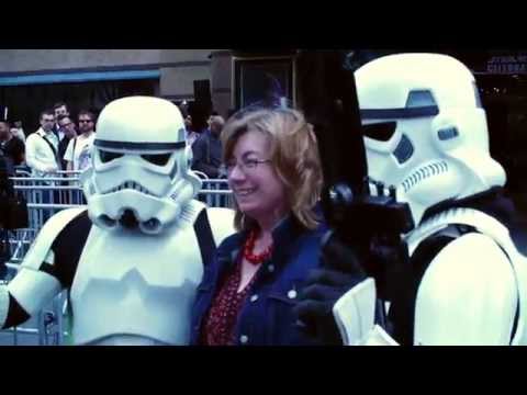 Star Wars: The Force Awakens fan event, Leicester...