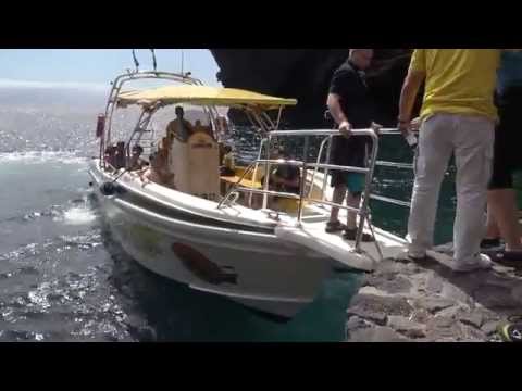 Masca Express water taxi - Masca Bay [4K UHD Ultra HD]