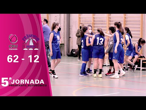 CDU Valladolid vs Juventud Aranda, jornada 05, categoria preinfantil, grupo Preferente autonómico