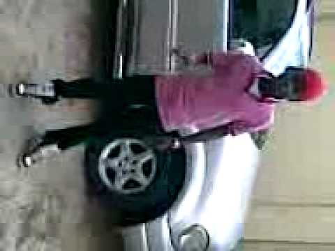 the boys  teaching a dance move in the house