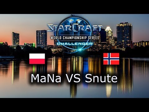 MaNa VS Snute - EU Open Qualifiers for Challenger WCS Austin 2018 - polski komentarz StarCraft 2