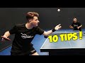 10 Tips To Become A Better Table Tennis Player Quickly | Part 2
