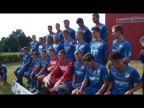 Fototermin vom Oberligakader von Westfalia Rhynern