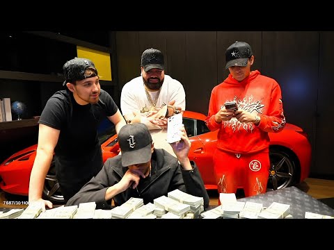 REGALANDO un FERRARI LUJOSO a un SEGUIDOR con BARBAS y WILLITO | LONCHE 