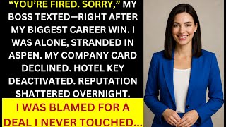 Boss Texted 'You're Fired, Sorry' From A Work Conference And Left Me Stranded—The Disaster I Caused