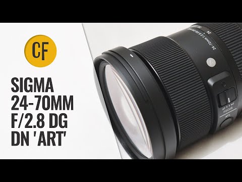 External Review Video qrFNOu5MPnA for SIGMA 24-70mm F2.8 DG DN | Art Full-Frame Lens (2019)