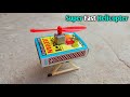 How To Make Matchbox Helicopter DC Motor At Home School Class 9 Project