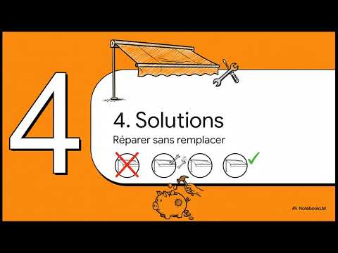 Toile de store gondolée ou détendue que faire avant de la remplacer