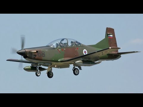 PILATUS PC-9M Hudournik Slovenian Air Force Single DEMO Flight