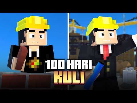 100 Hari Kuli di Minecraft