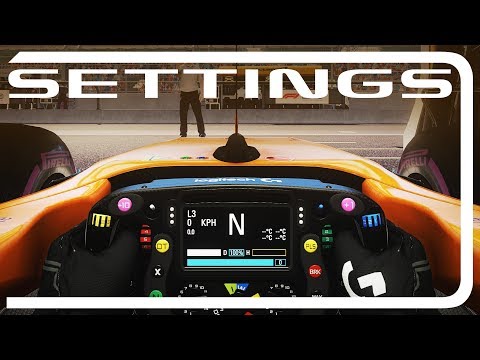 F1 2018 WHEEL SETTINGS! *UPDATED* Video