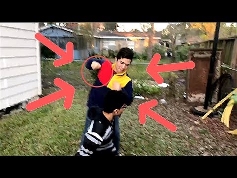CRAZY KNOCK OUT!!  (He had enough!!!!)