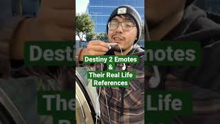 Destiny 2 Emotes & Their REAL LIFE References